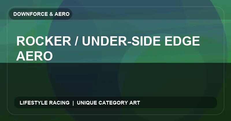 Rocker / Under-Side Edge Aero